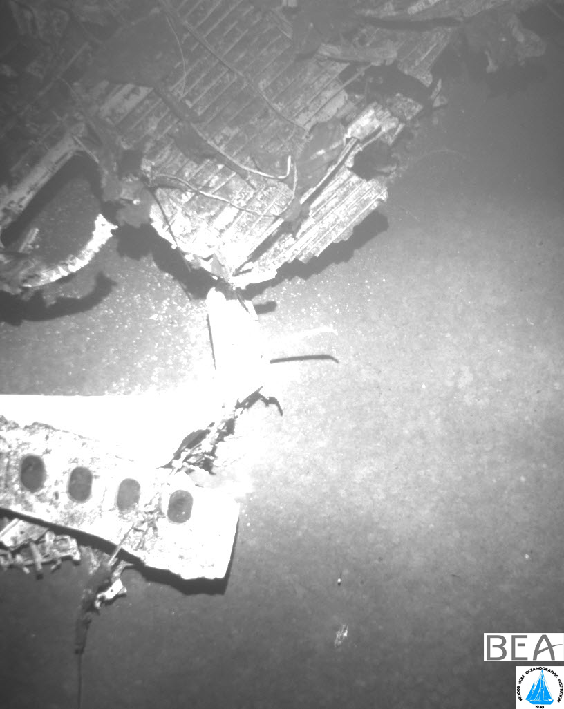 AF447 élément de fuselage - wreckage