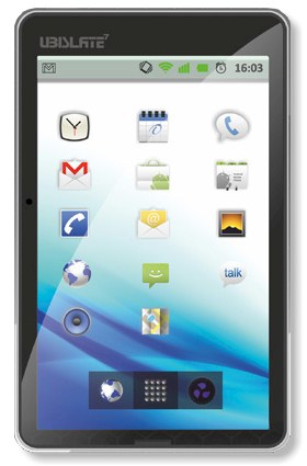 tablette tactile Android Froyo 2.2 Aakash Ubislate Datawind