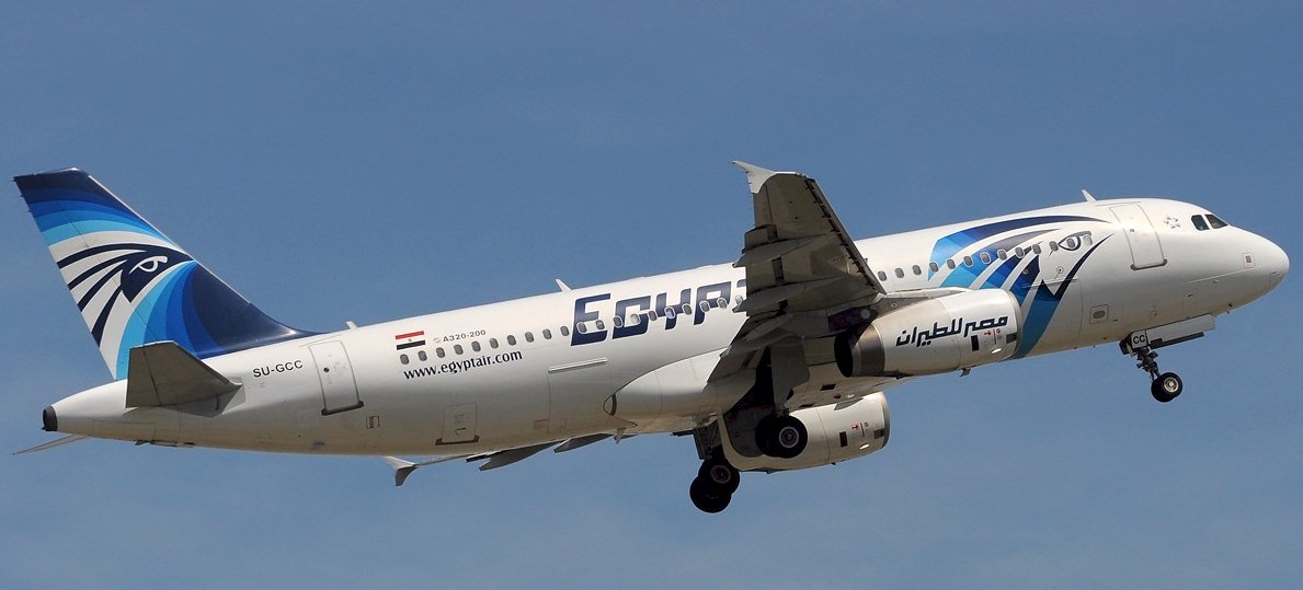 AIRBUS-A320-200 immatriculé SU-GCC Compagnie aérienne Egyptair
