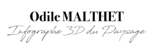 Odile Malthet Infographie 3D du Paysage